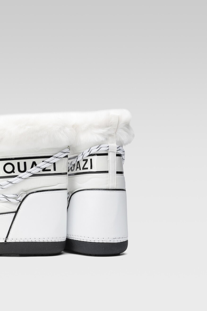 Botki Quazi NS9042-01 Biały