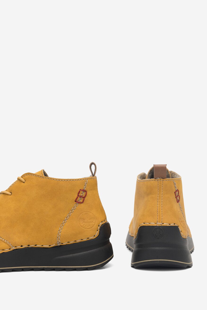 Trzewiki Rieker 51510-68 Żółty