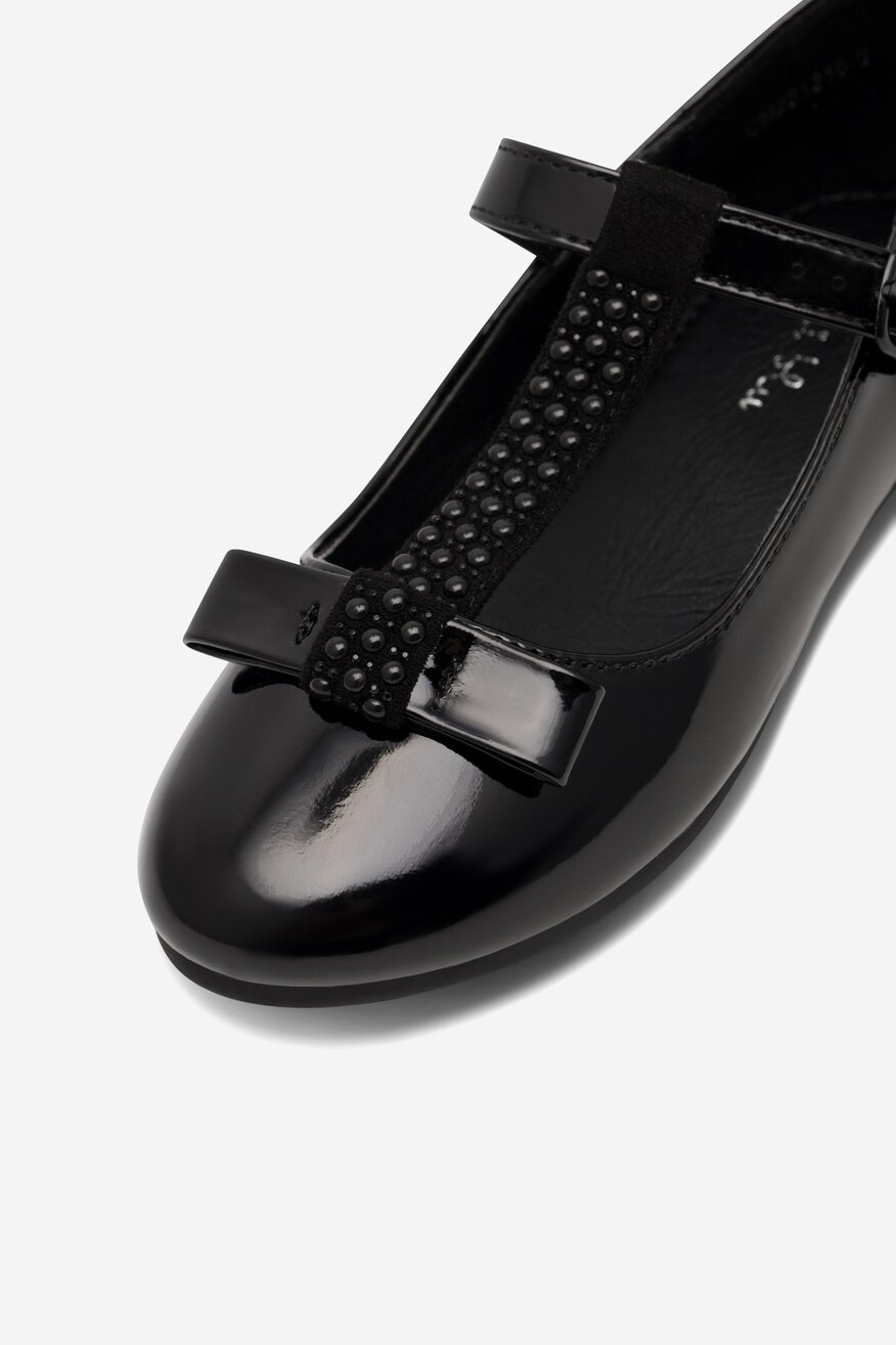 Baleriny Nelli Blu CM221210-3 Czarny