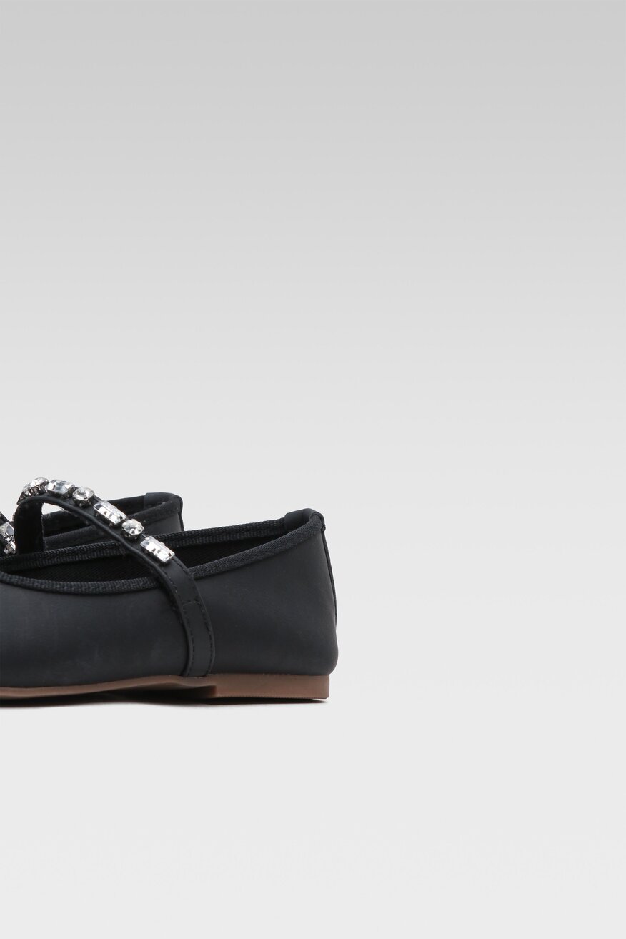 Baleriny DeeZee CS21213-08 Czarny