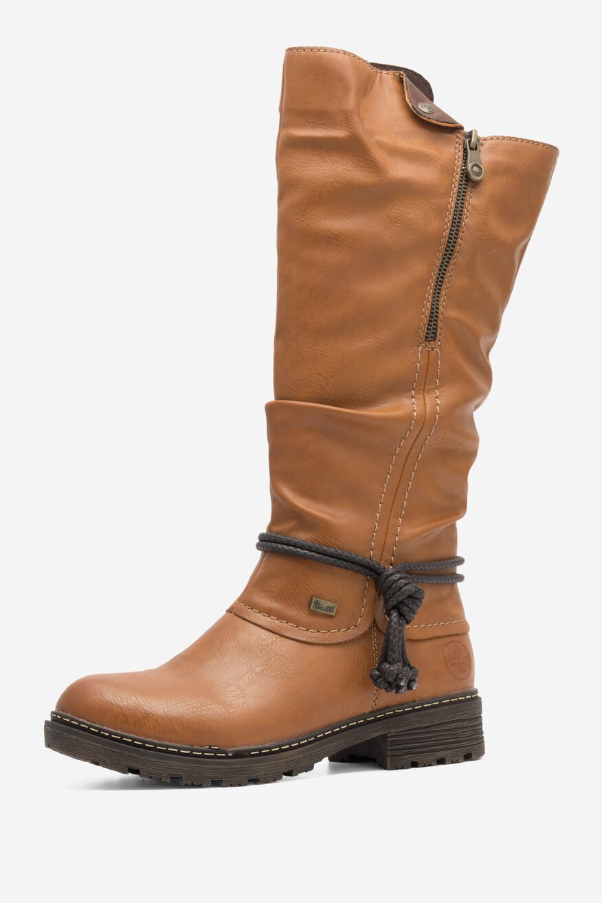 Kozaki Rieker Z4758-24 Brązowy jasny