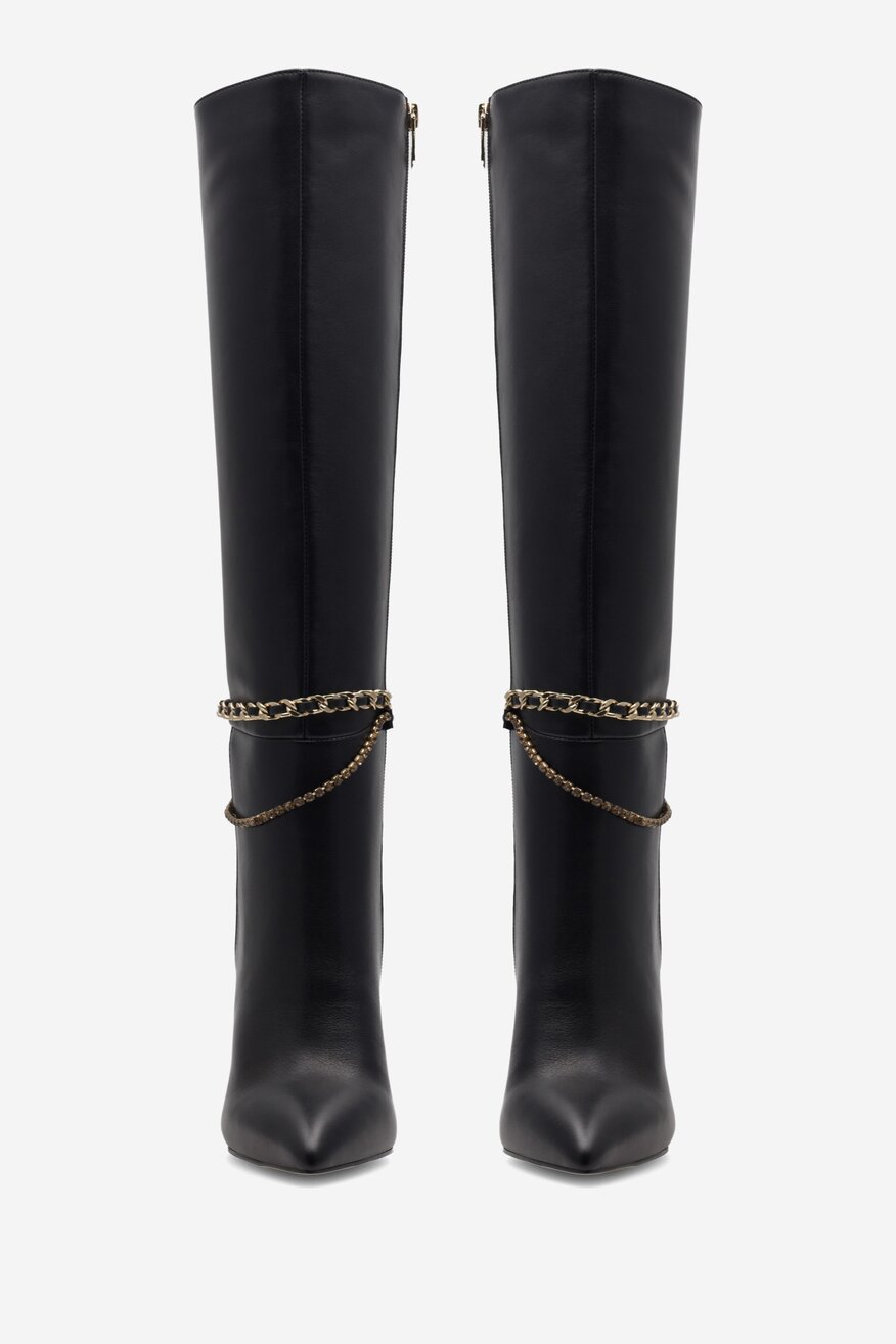 Kozaki EVA MINGE CEUTA-71X-218 Czarny