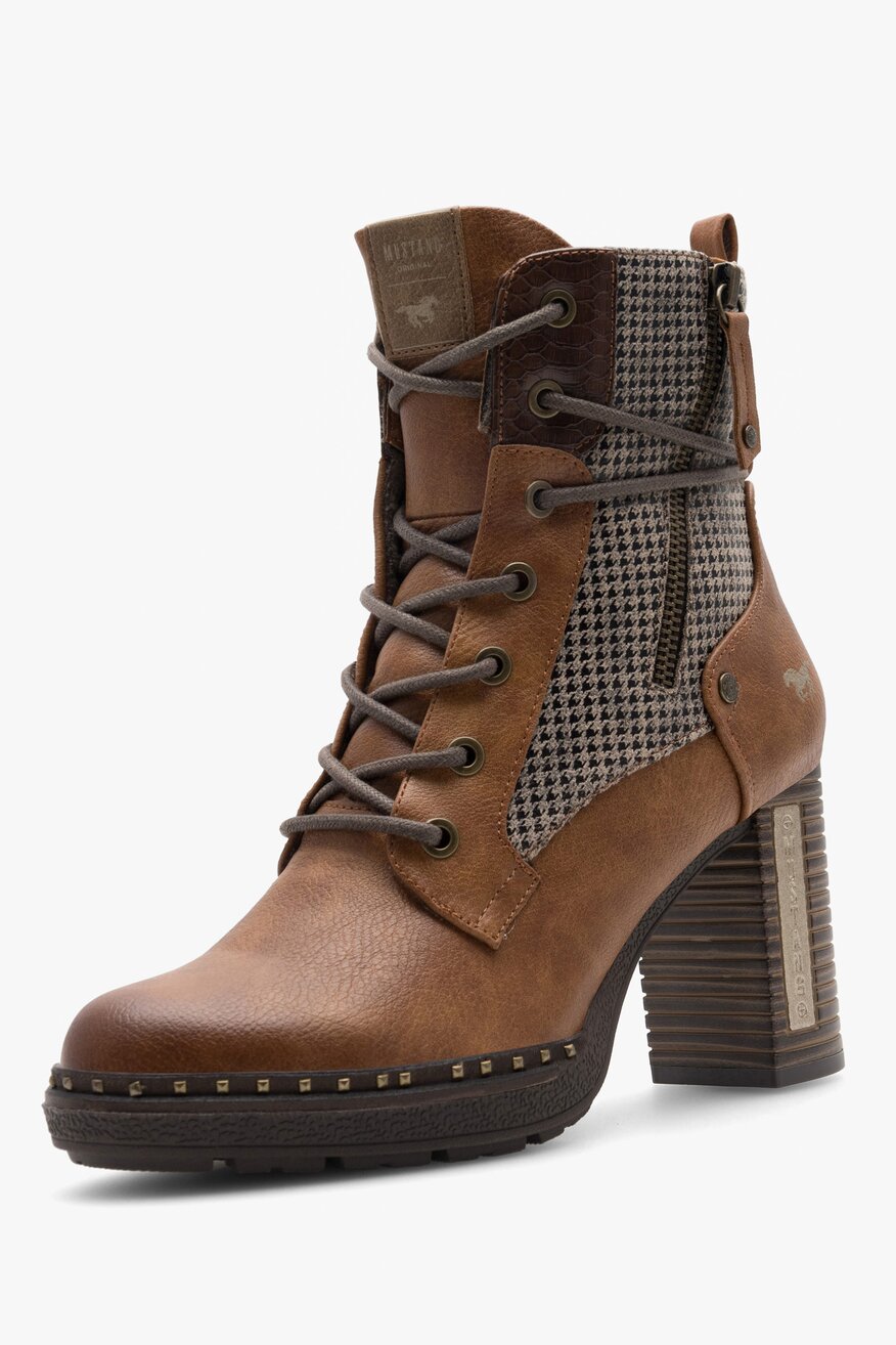 Trzewiki Mustang 1336-510 Brązowy