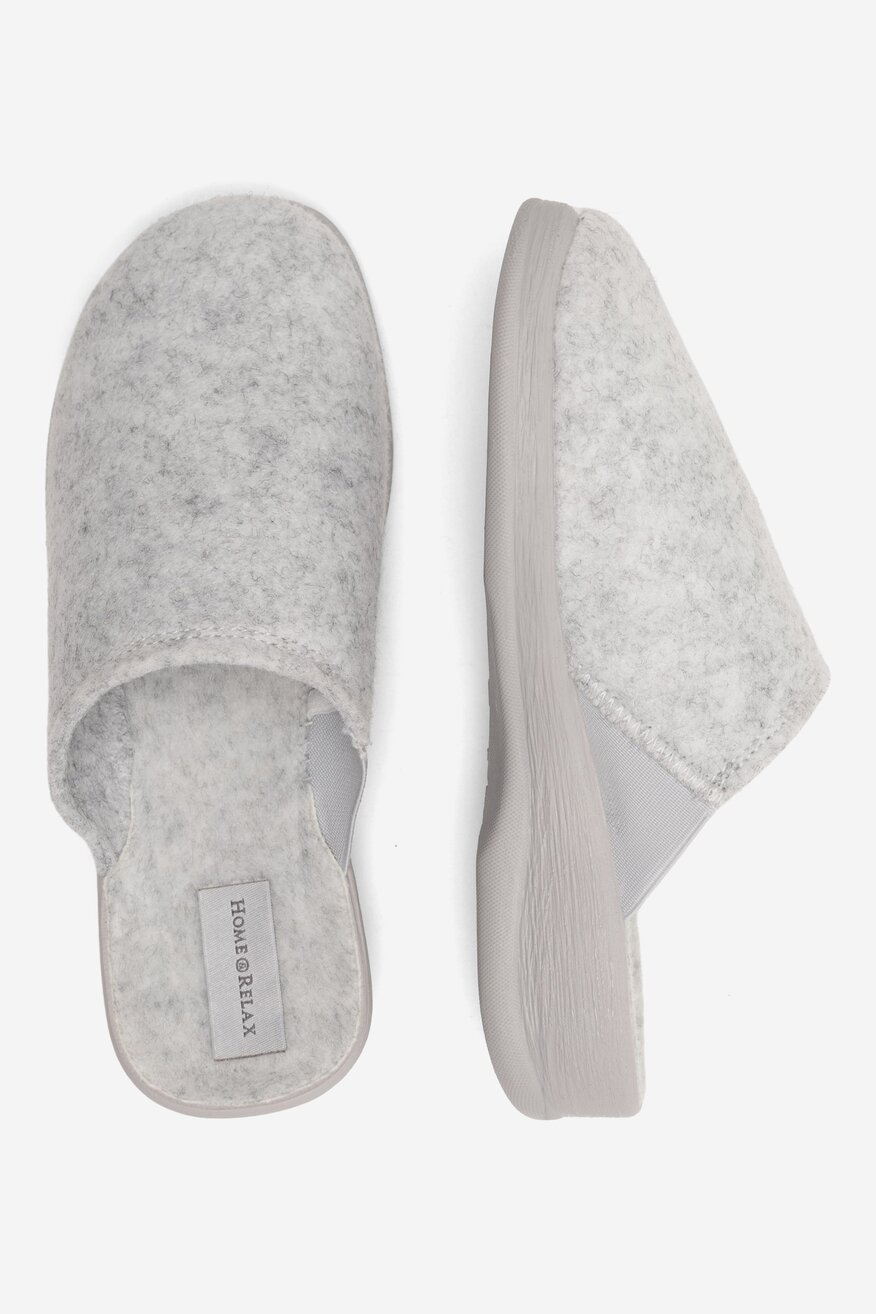 Kapcie Home&Relax 015/PET Szary jasny