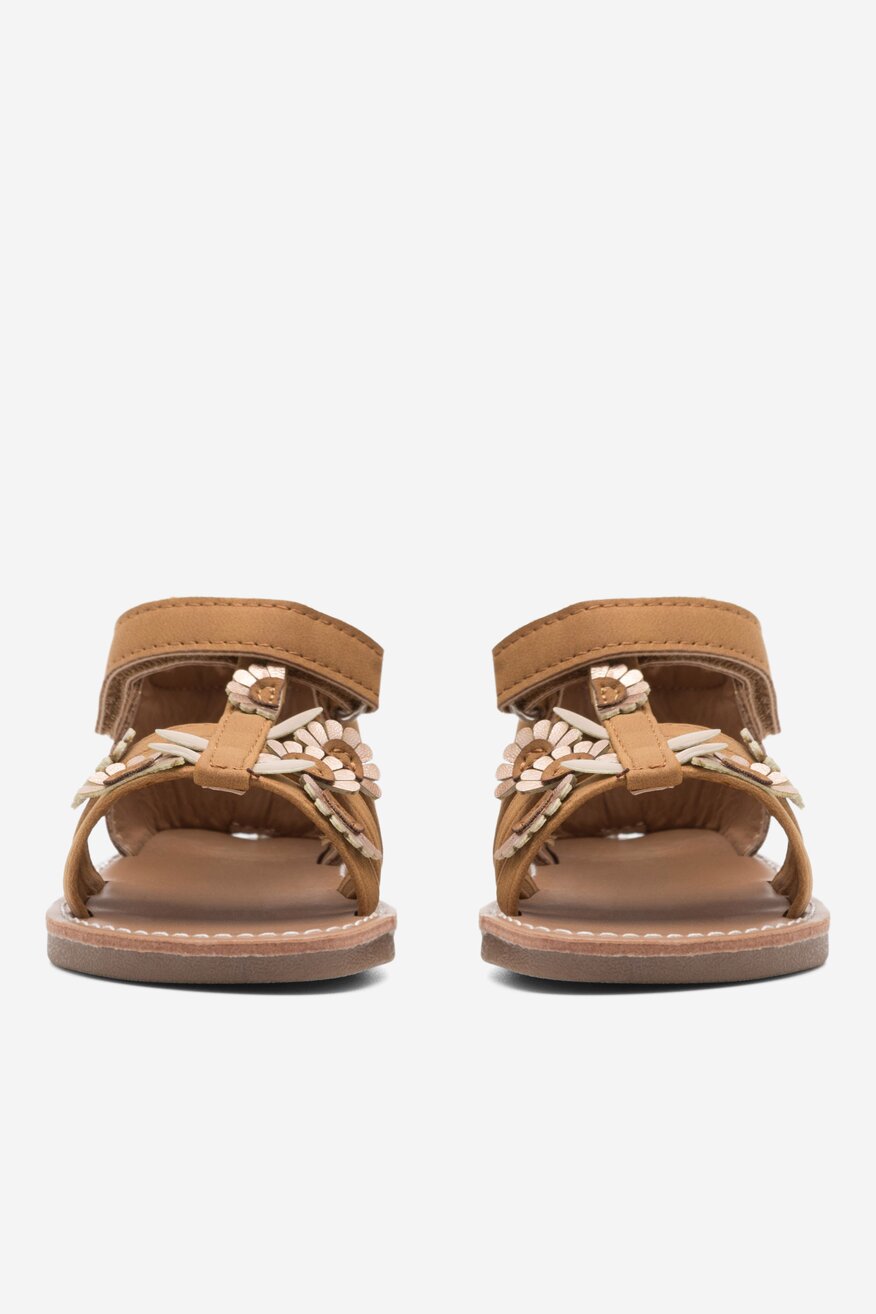 Sandały Nelli Blu CM220804-6 Brązowy