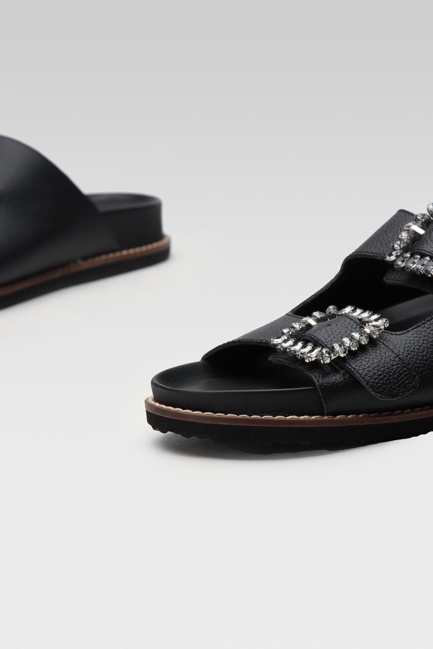 Klapki Sergio Bardi DELL-CHV-23L-37-02SB Czarny