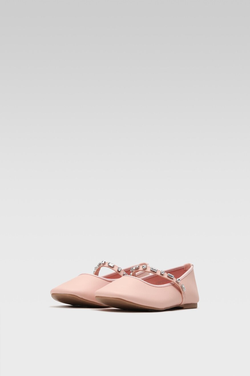 Baleriny DeeZee CS21213-08 Różowy