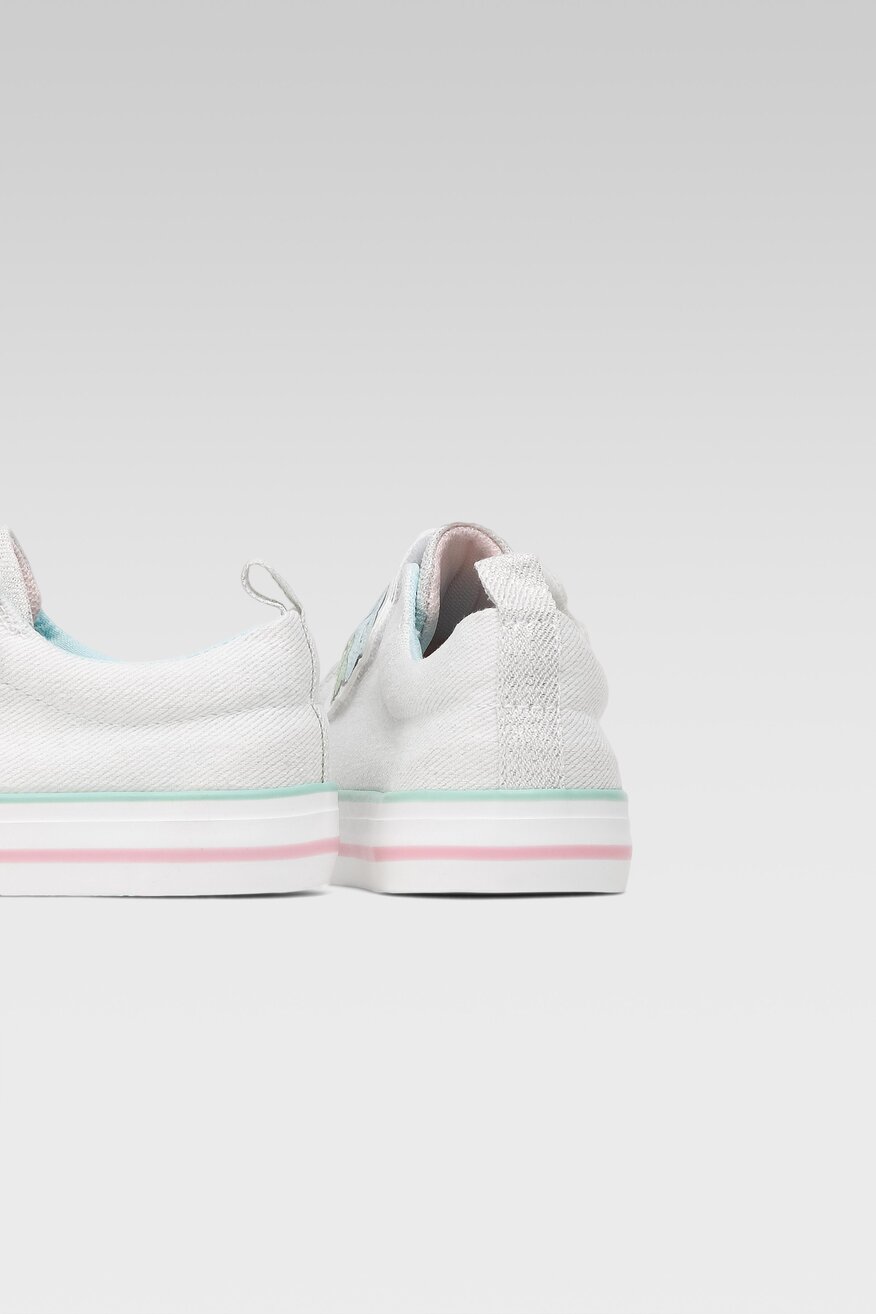 Trampki Nelli Blu NS21-07-30 Srebrny