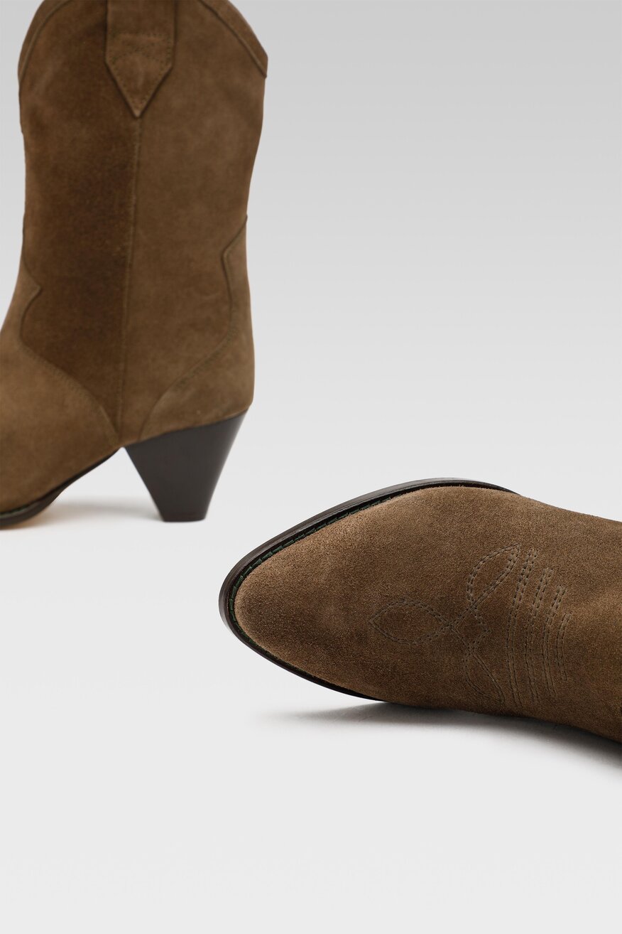 Botki Badura 222FW86 Brązowy