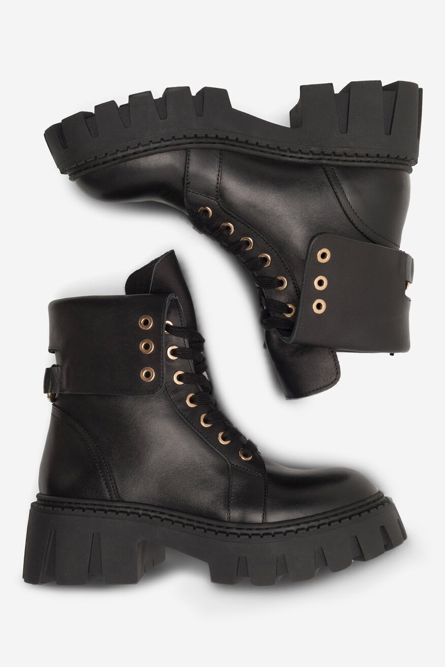 Trzewiki EVA MINGE TOLEDO-2603-02 Czarny