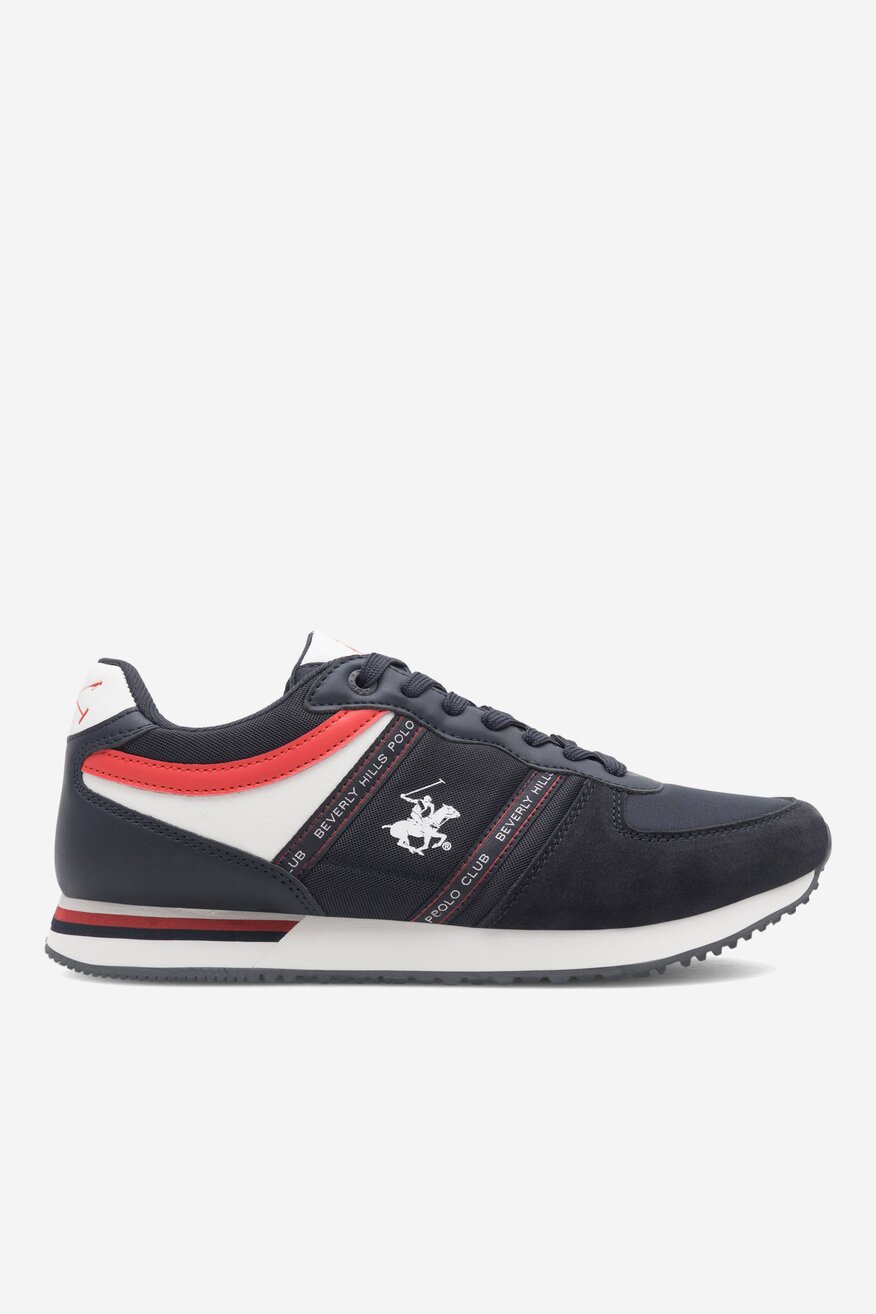 Sneakers Beverly Hills Polo Club BOWIE-01 Granatowy