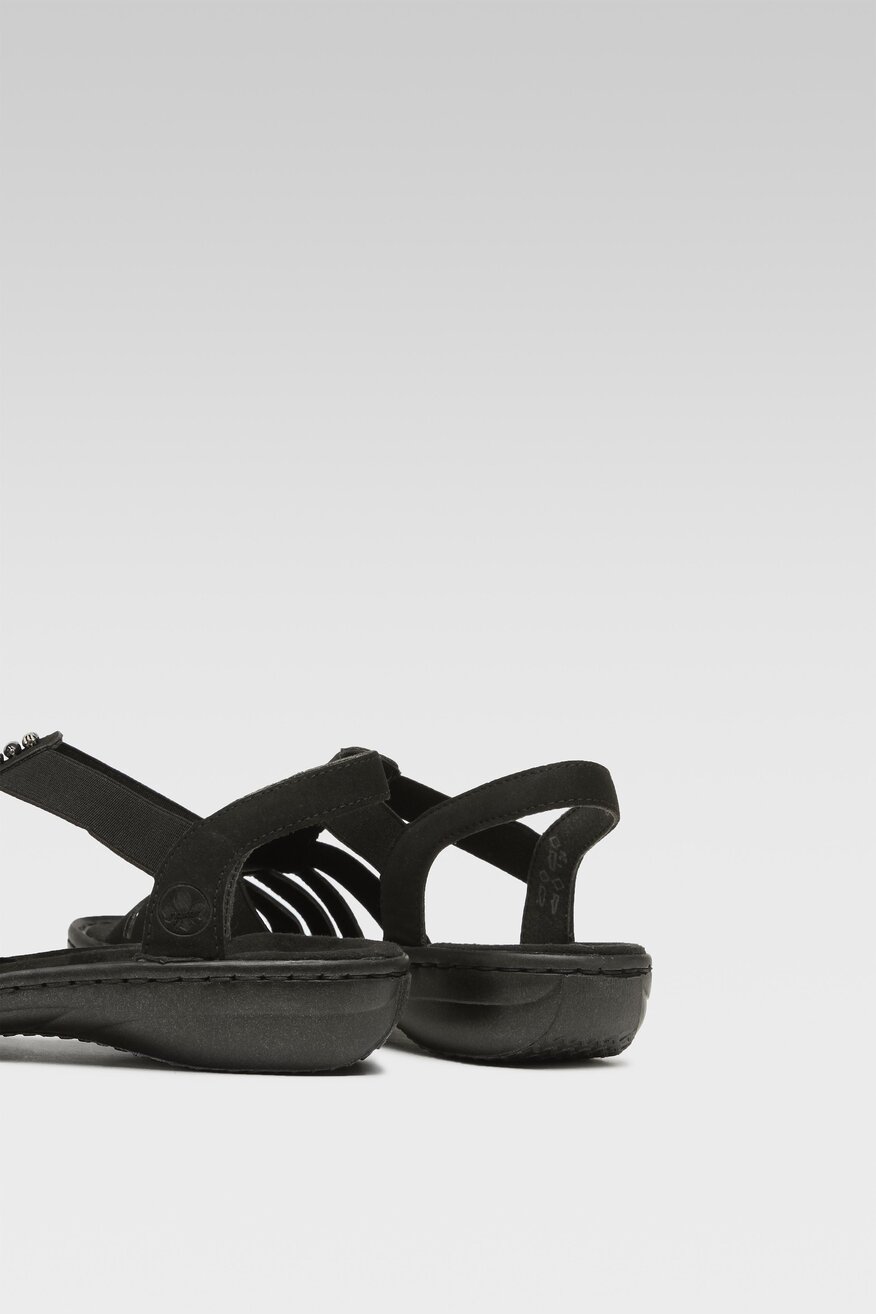 Sandały Rieker 60806-00 Czarny