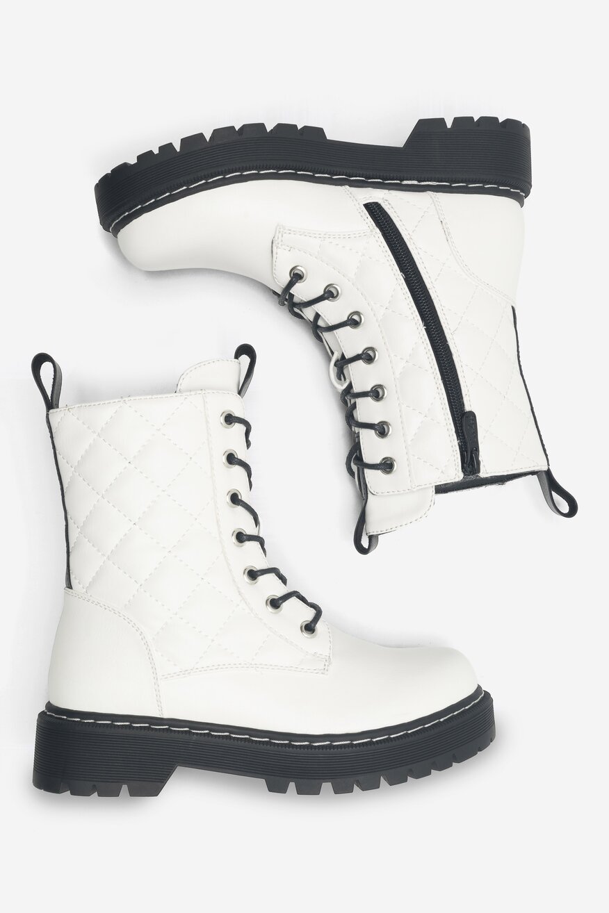 Trzewiki DeeZee CS5587-12 Biały