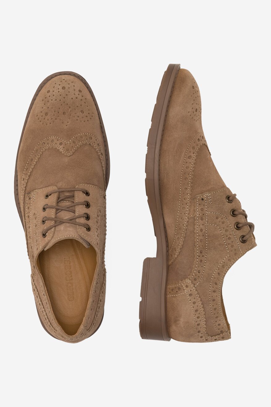 Półbuty Gino Rossi MI07-B140-A967-08 Beżowy