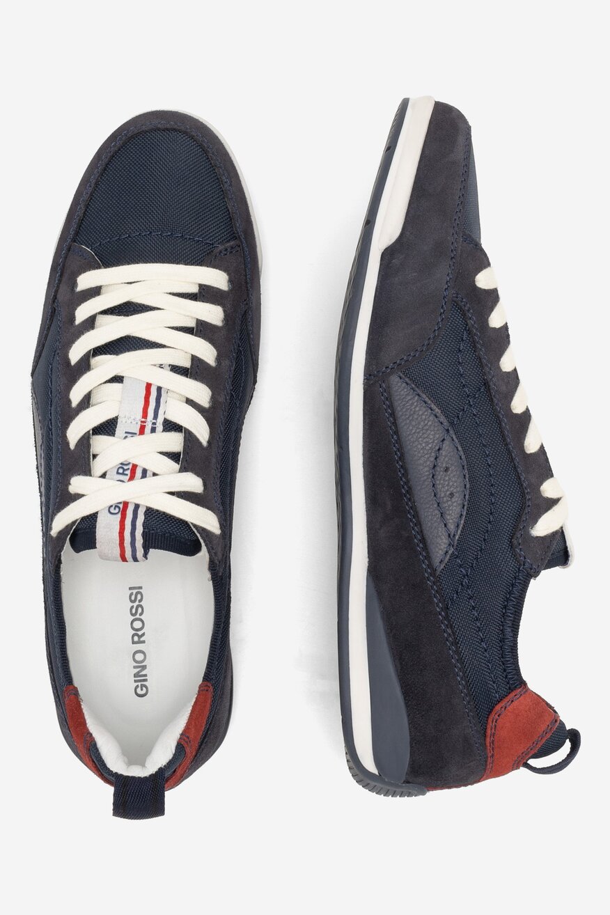 Półbuty Gino Rossi ALESSIO-01 MI08 Granatowy