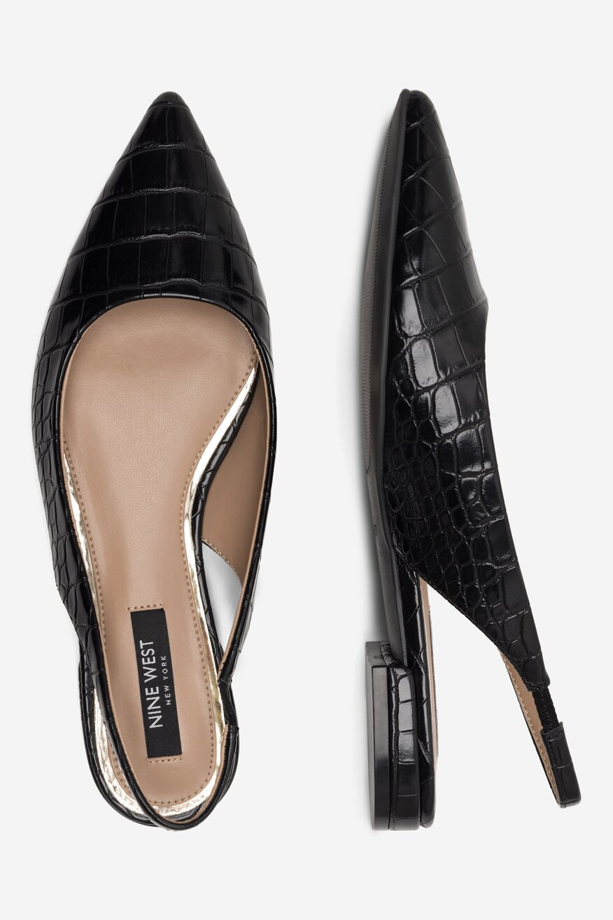 Baleriny NINE WEST AAFIA JF2187-1 Czarny