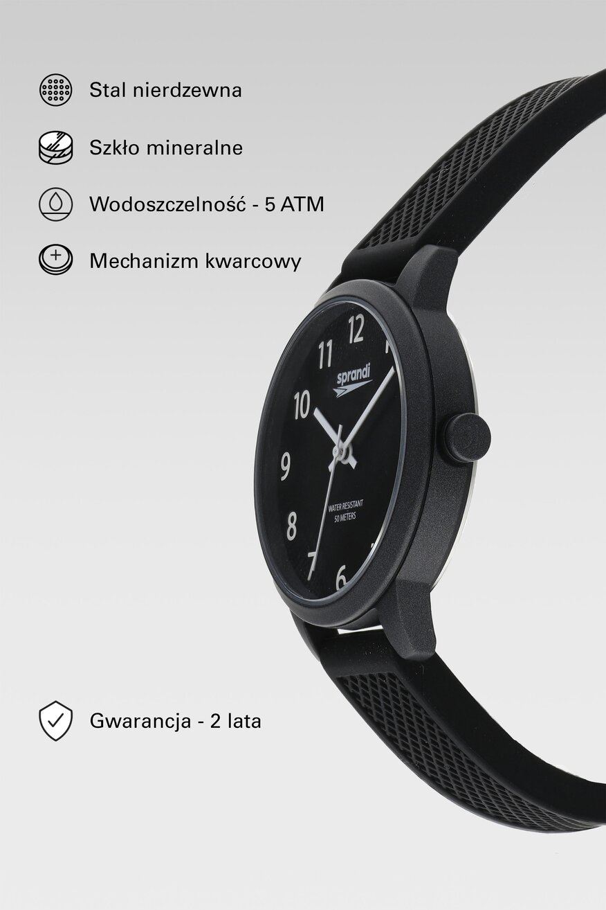 Zegarek Sprandi SP KIDS WATCH 040444200 Czarny