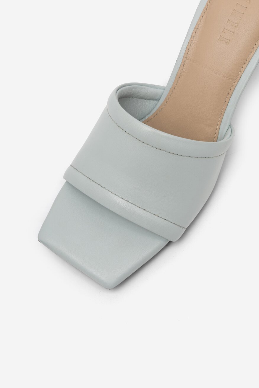 Klapki SIMPLE 107032 Niebieski jasny