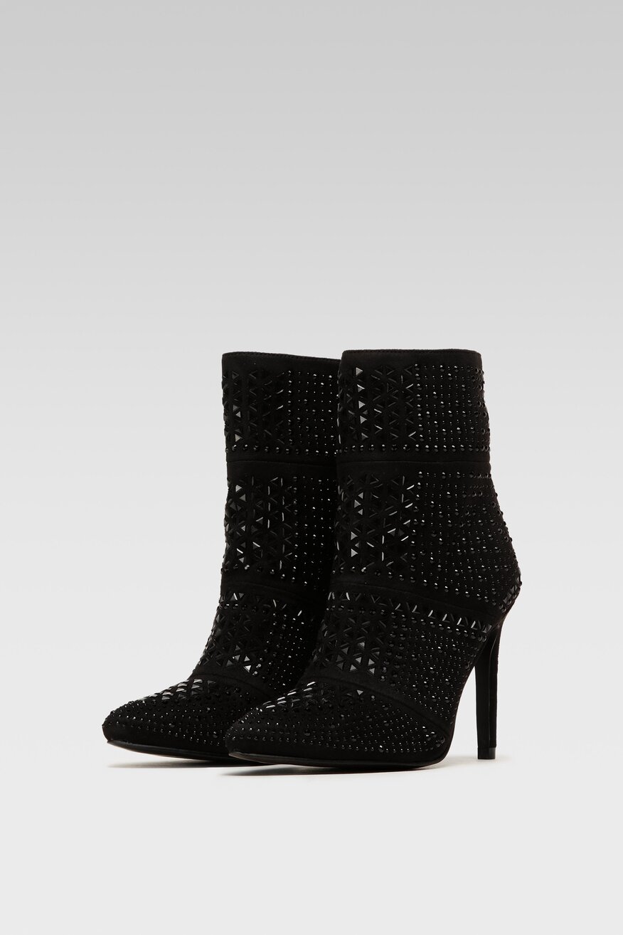 Botki DeeZee H120403-01 Czarny