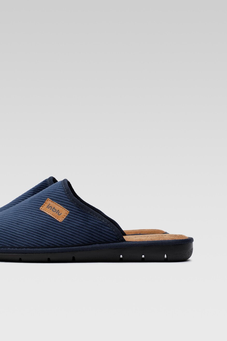 Kapcie Inblu 9119VU01 Granatowy
