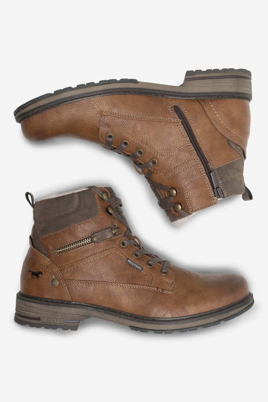 Trzewiki Mustang 4157-603 Brązowy