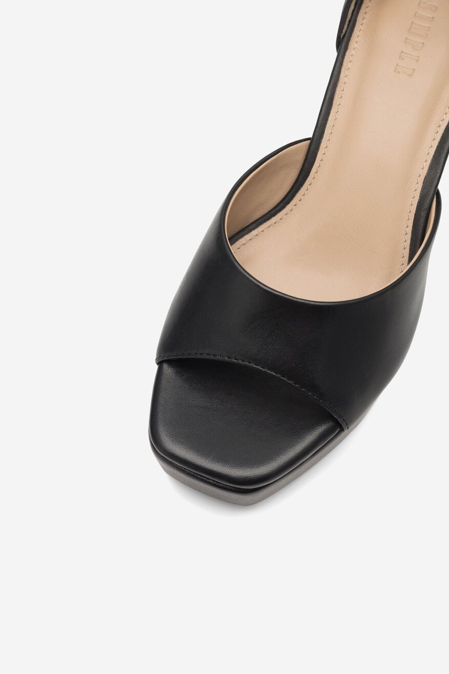 Sandały SIMPLE MURCIA-109610 Czarny