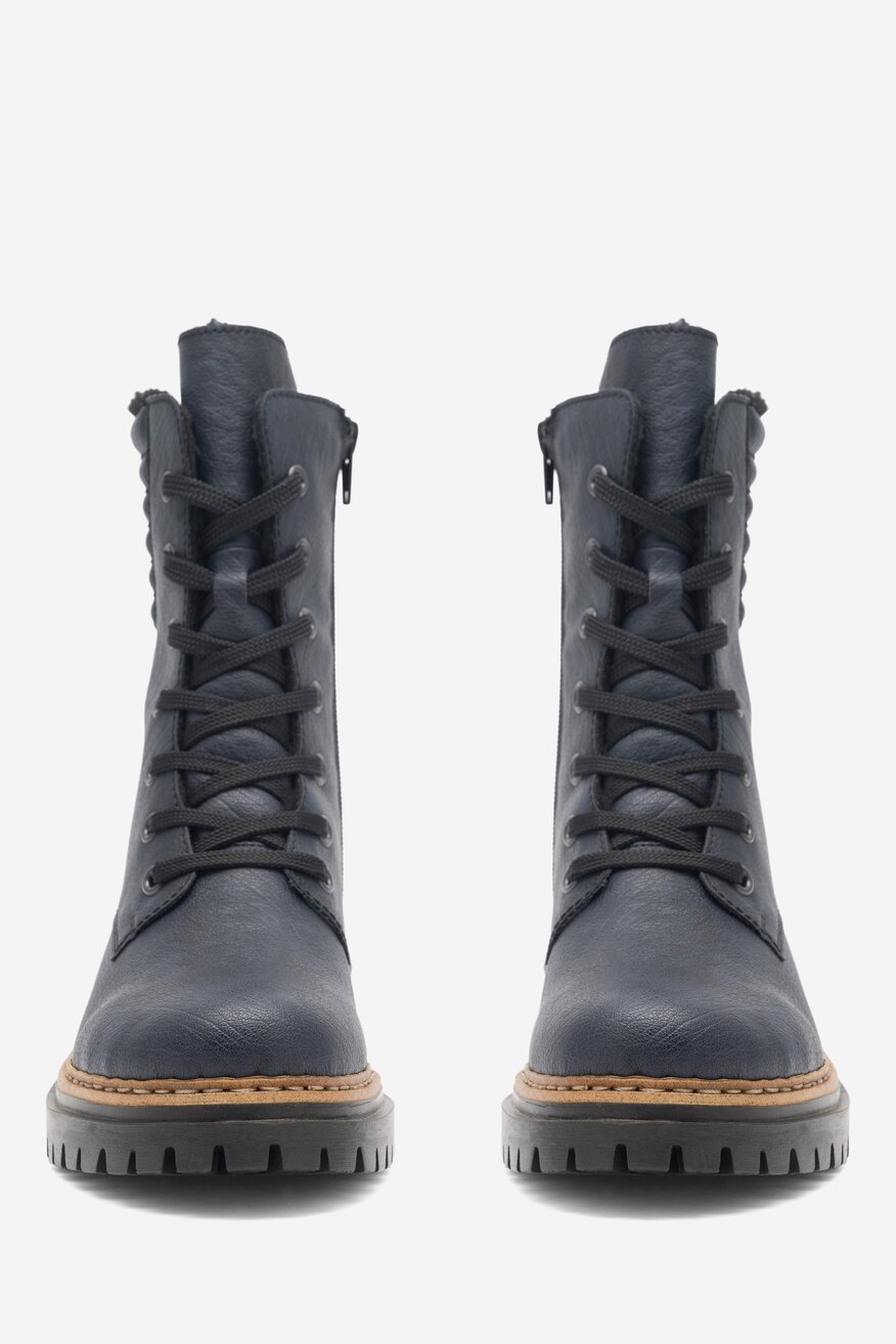 Trzewiki Rieker 72600-14 Granatowy