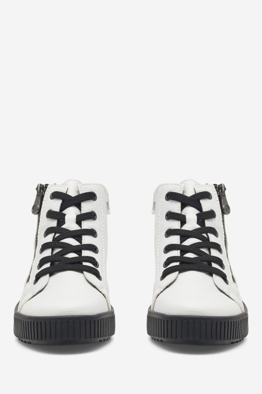 Trzewiki Rieker M6434-80 Biały