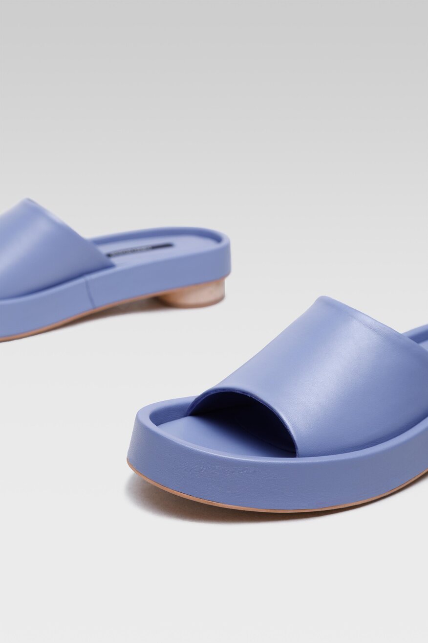 Klapki Gino Rossi 22SS17 Fioletowy