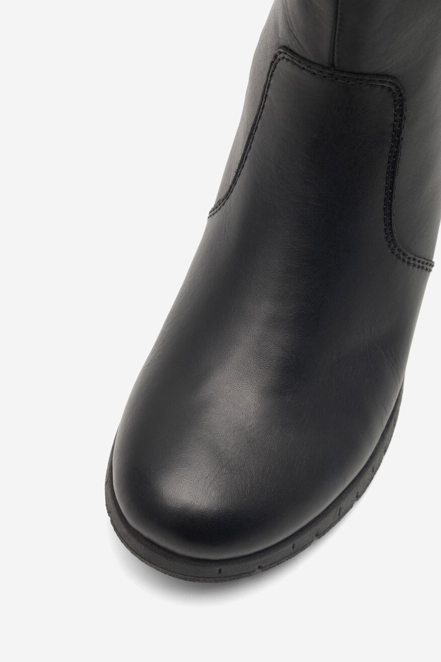 Botki Rieker Y1350-00 Czarny