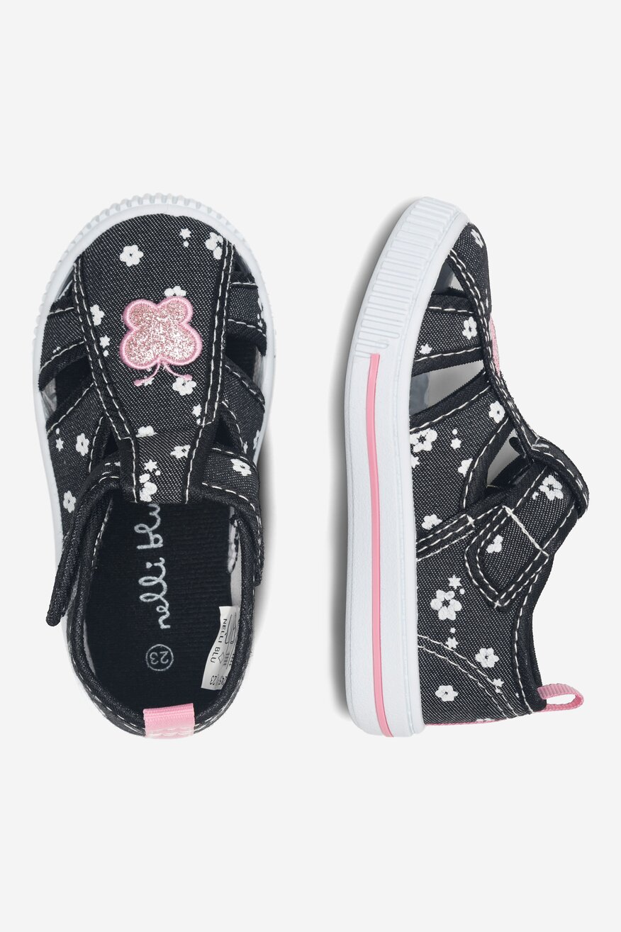 Kapcie Nelli Blu CF2457-11. Czarny