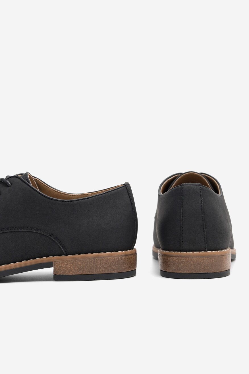 Półbuty Lanetti MYL8428-2B Czarny