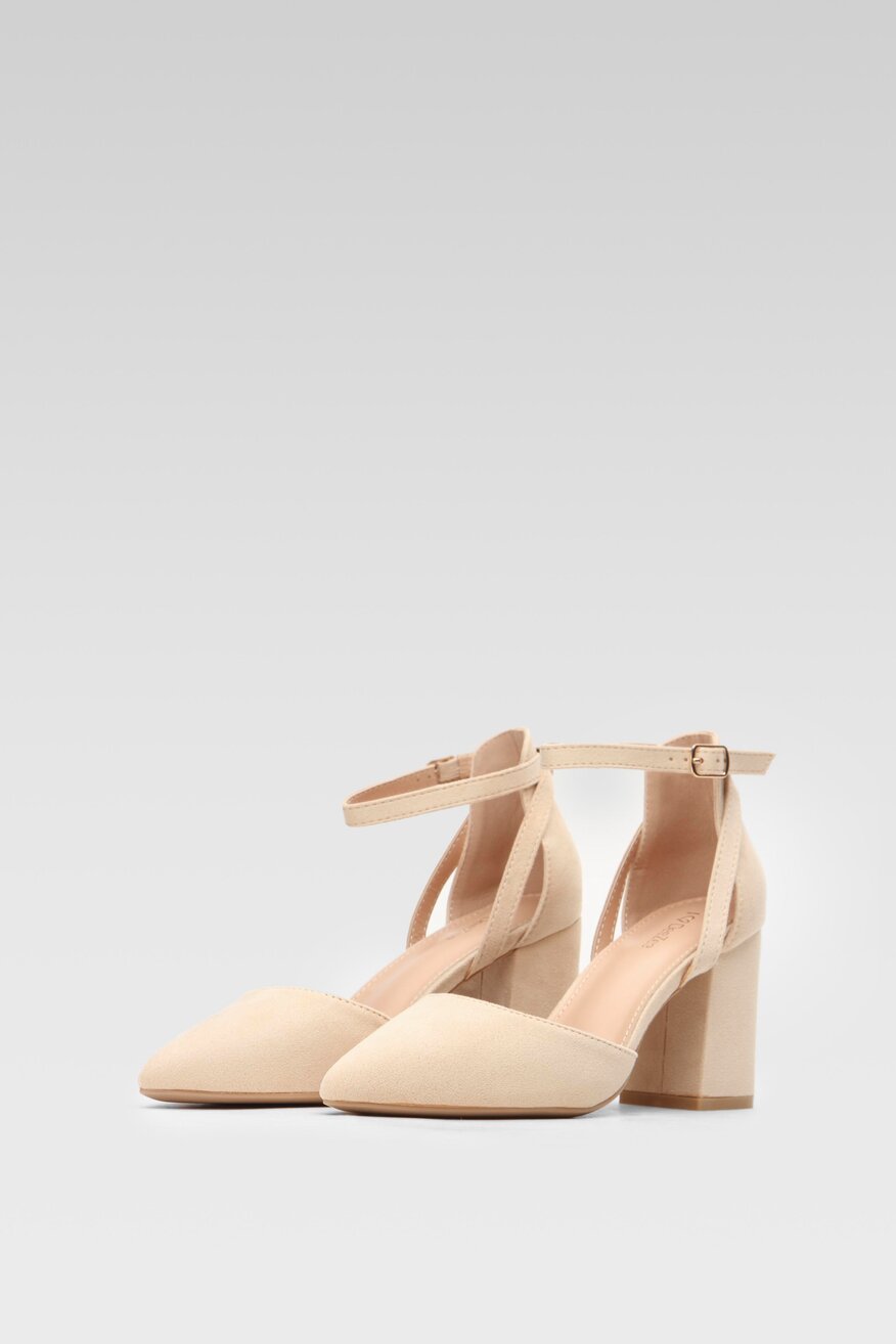 Czółenka DeeZee KL-HT6160 Beżowy