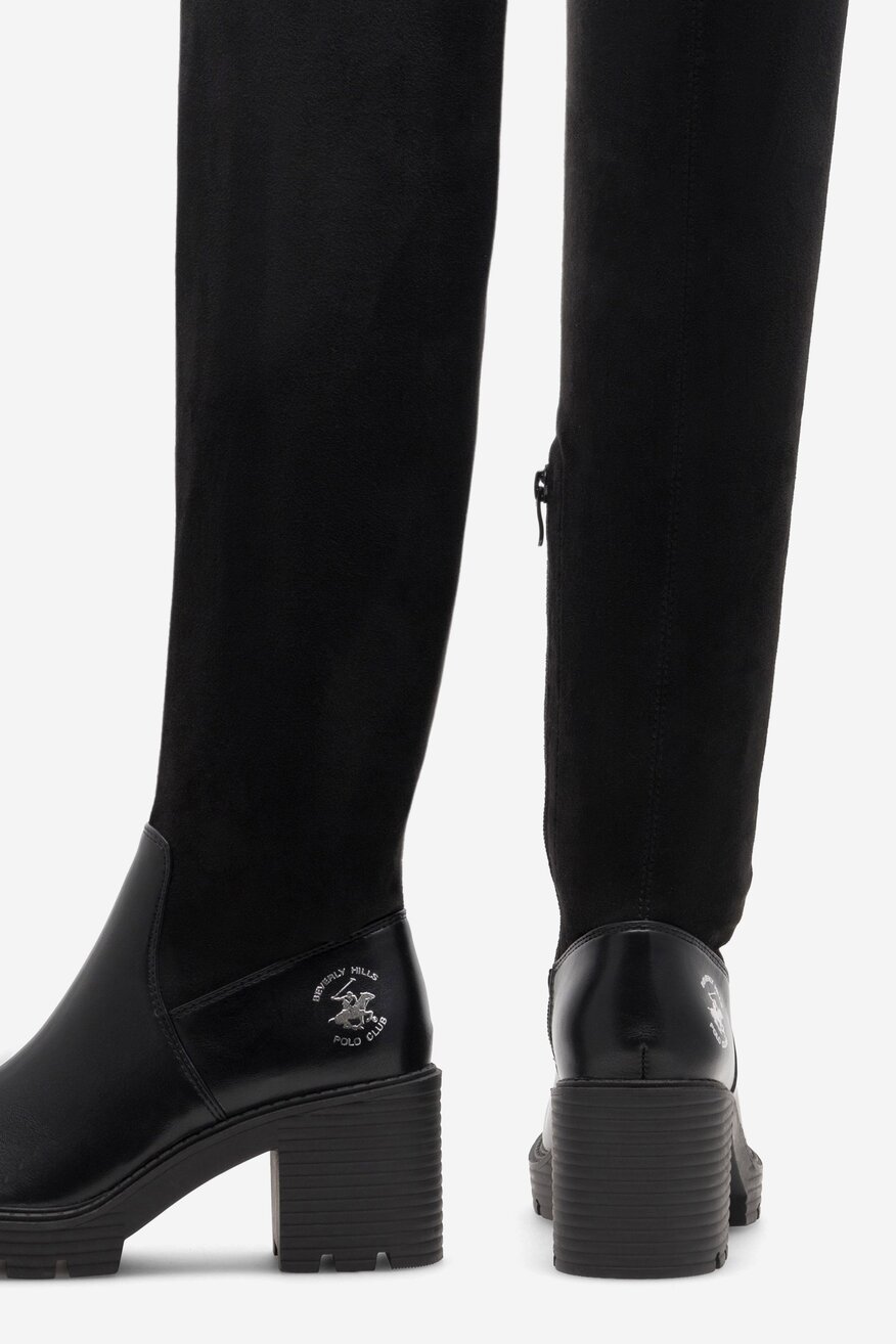 Kozaki Beverly Hills Polo Club WS6103-04 Czarny