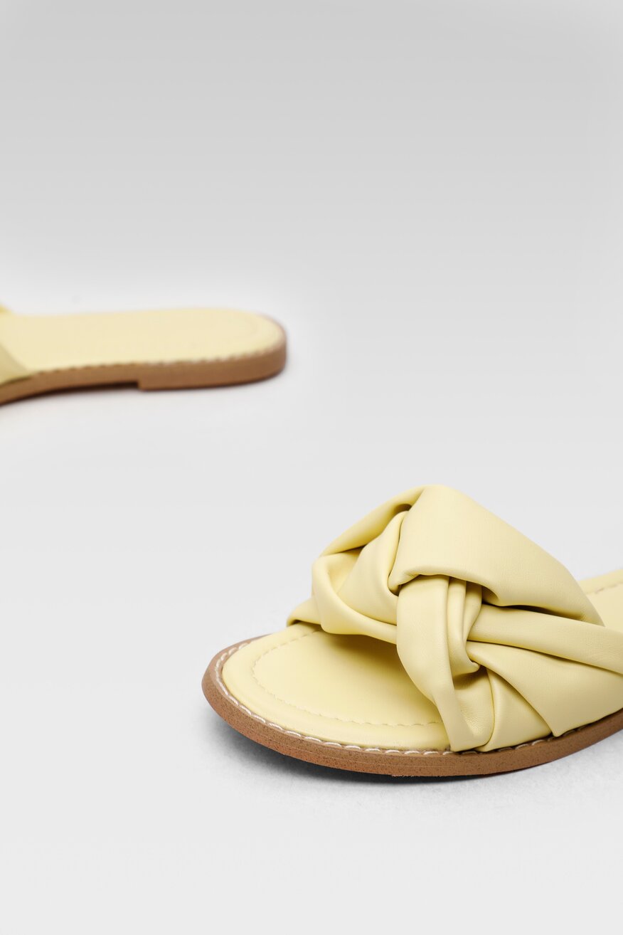 Klapki Jenny Fairy WS5687-06 Żółty