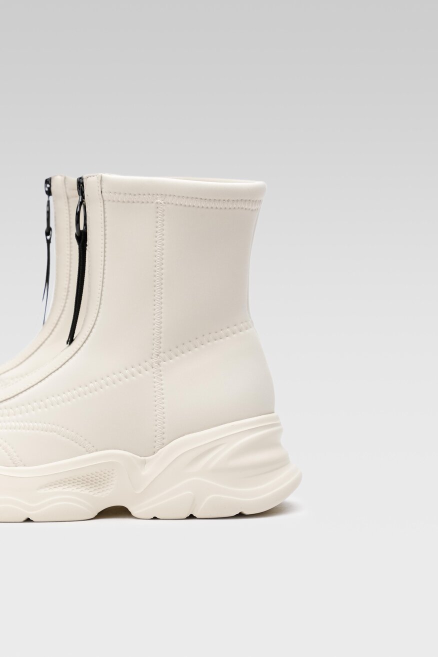 Botki Nylon Red WSQ2101-12 Beżowy