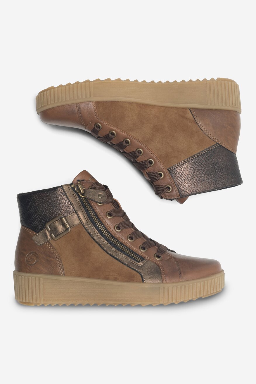 Trzewiki Remonte R7997-24 Brązowy