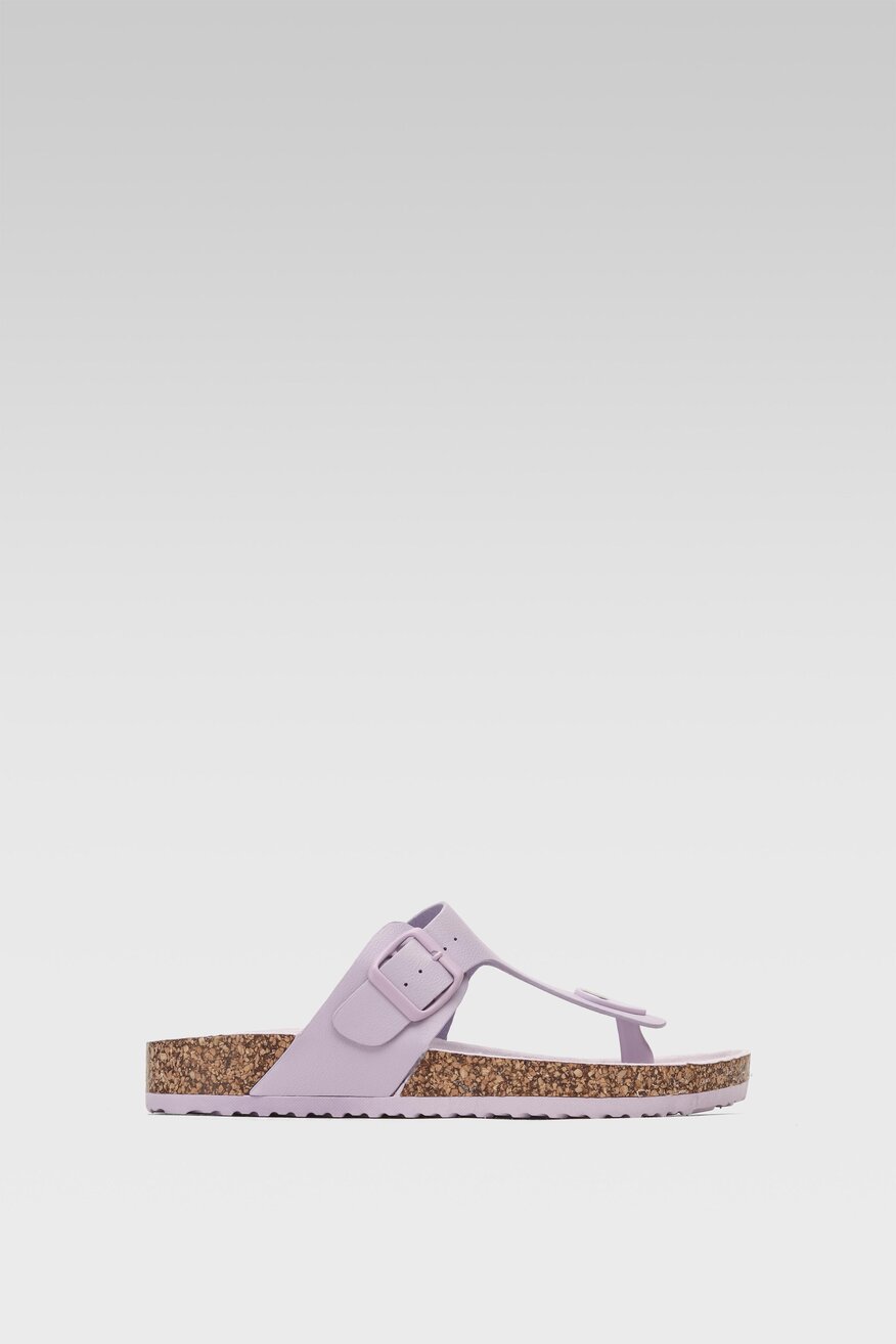 Klapki Bassano LC032436 Fioletowy