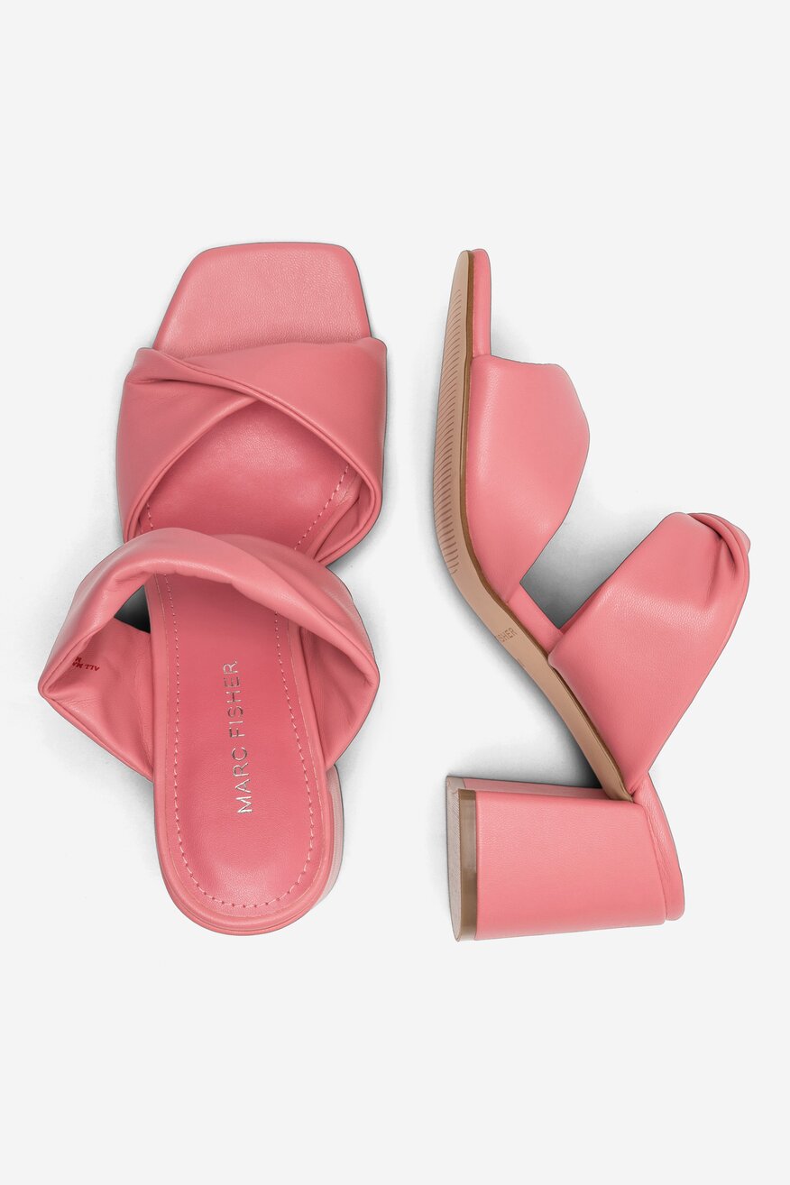 Klapki MARC FISHER F-KARI MPI01 Różowy