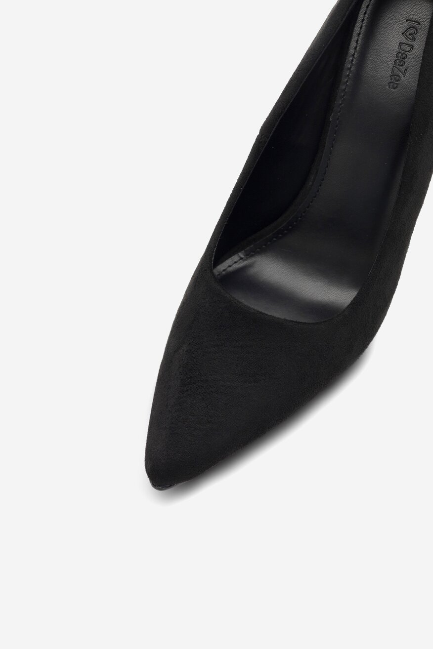 Czółenka DeeZee LEYLA LS5611-02K Czarny