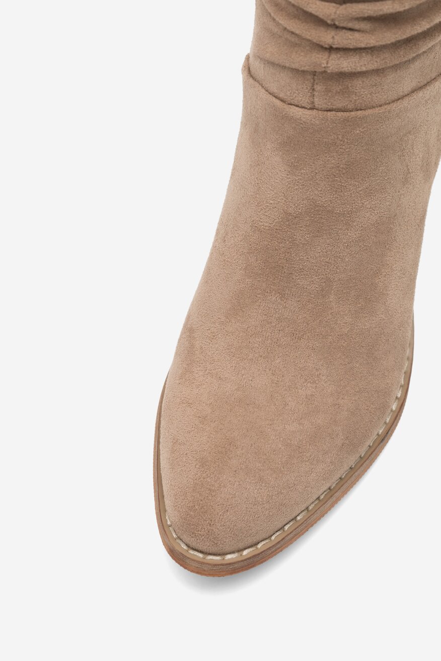 Botki Clara Barson MARTINA WS14438-22 Beżowy