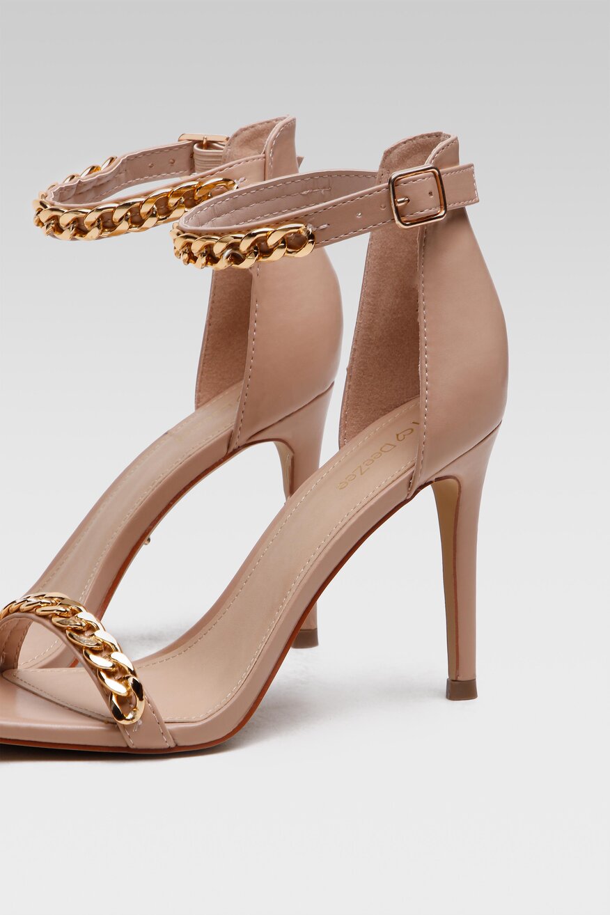 Sandały DeeZee LS5688-01 Beżowy