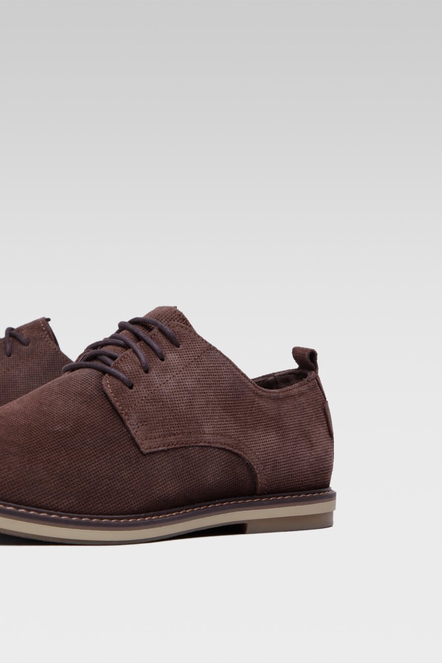 Półbuty Cesare Cave MI07-B225-B62-01 Camel