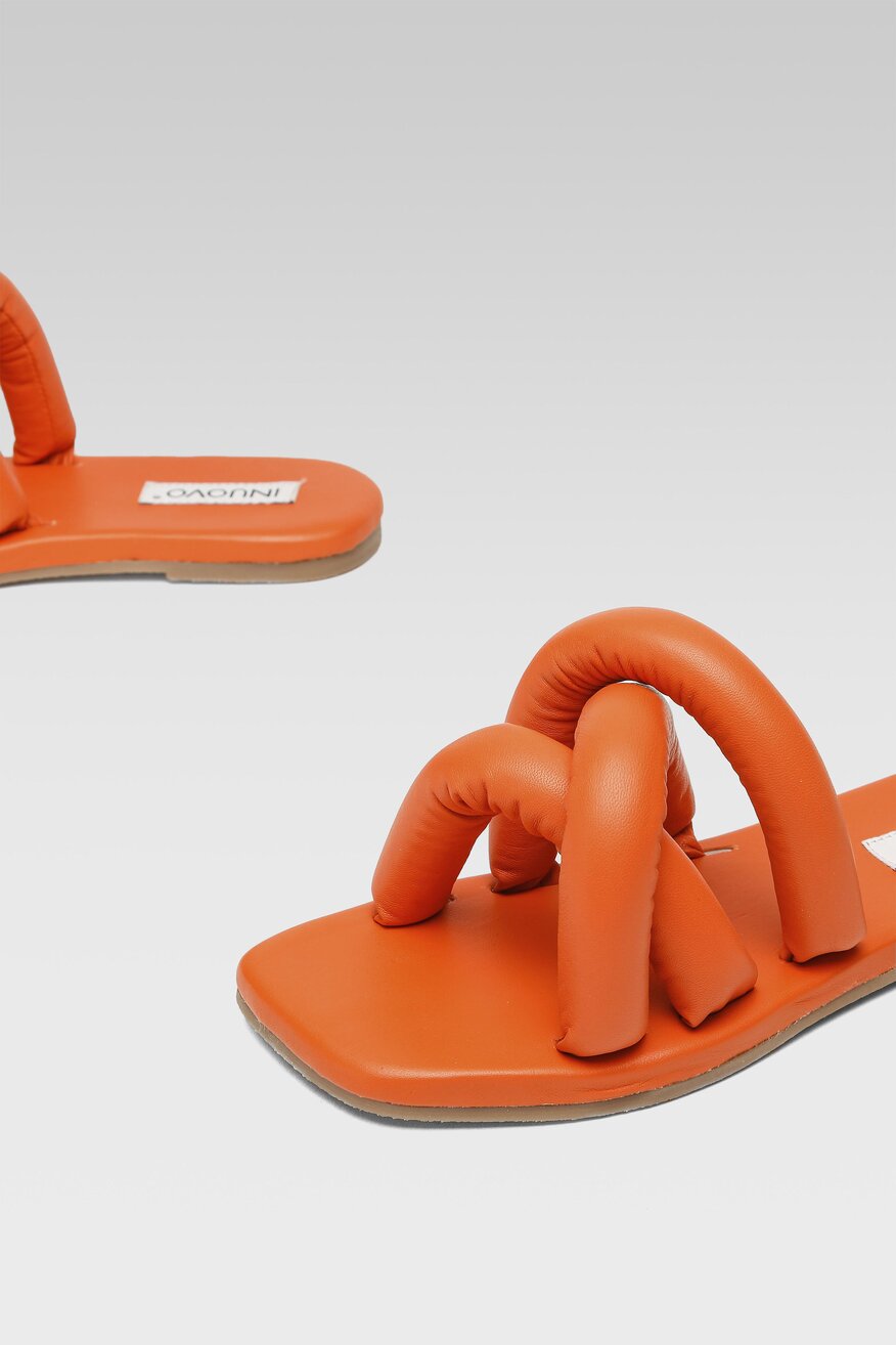 Klapki Inuovo 923007 Pomarańczowy