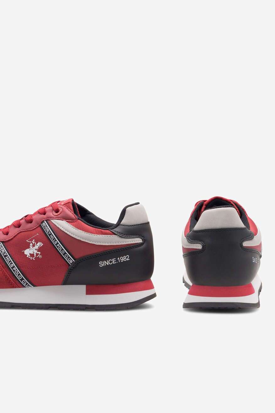 Półbuty Beverly Hills Polo Club JONES-01 Czerwony