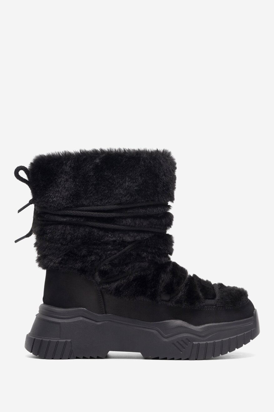 Botki DeeZee NELA WS6009-01 Czarny