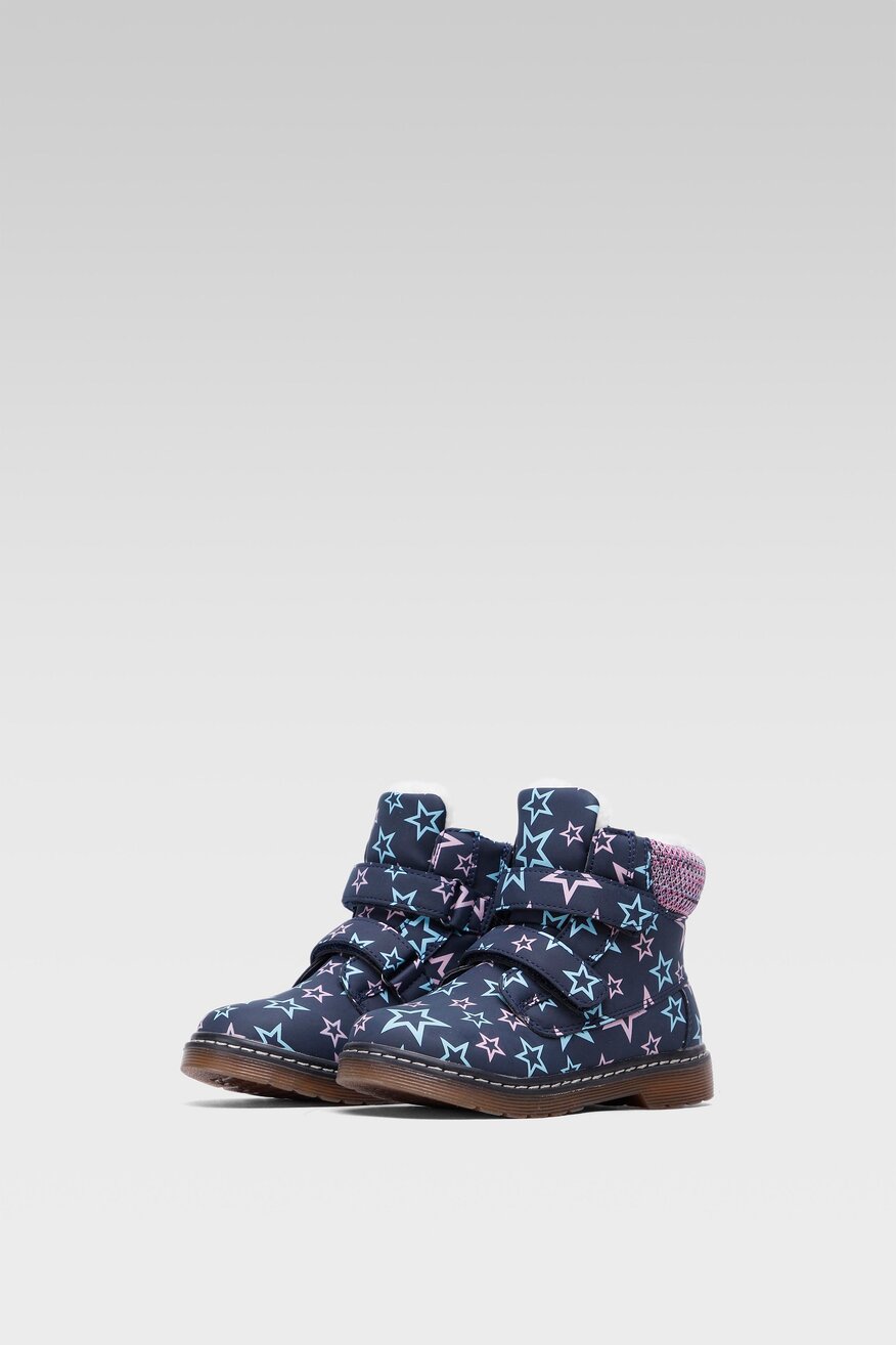 Kozaki Nelli Blu CMYF001-23R1 Granatowy