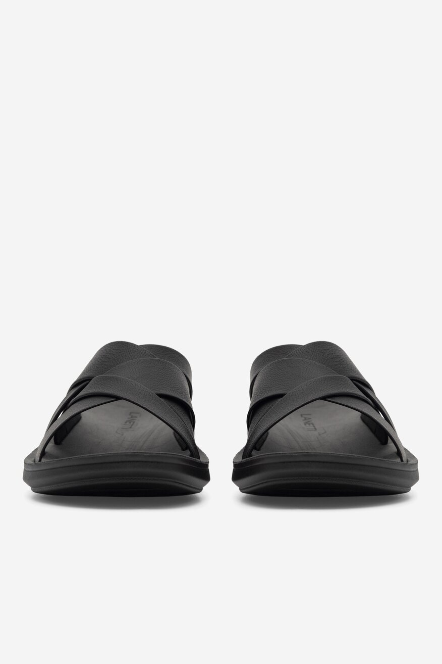 Klapki Lanetti MSS20505-02 Czarny