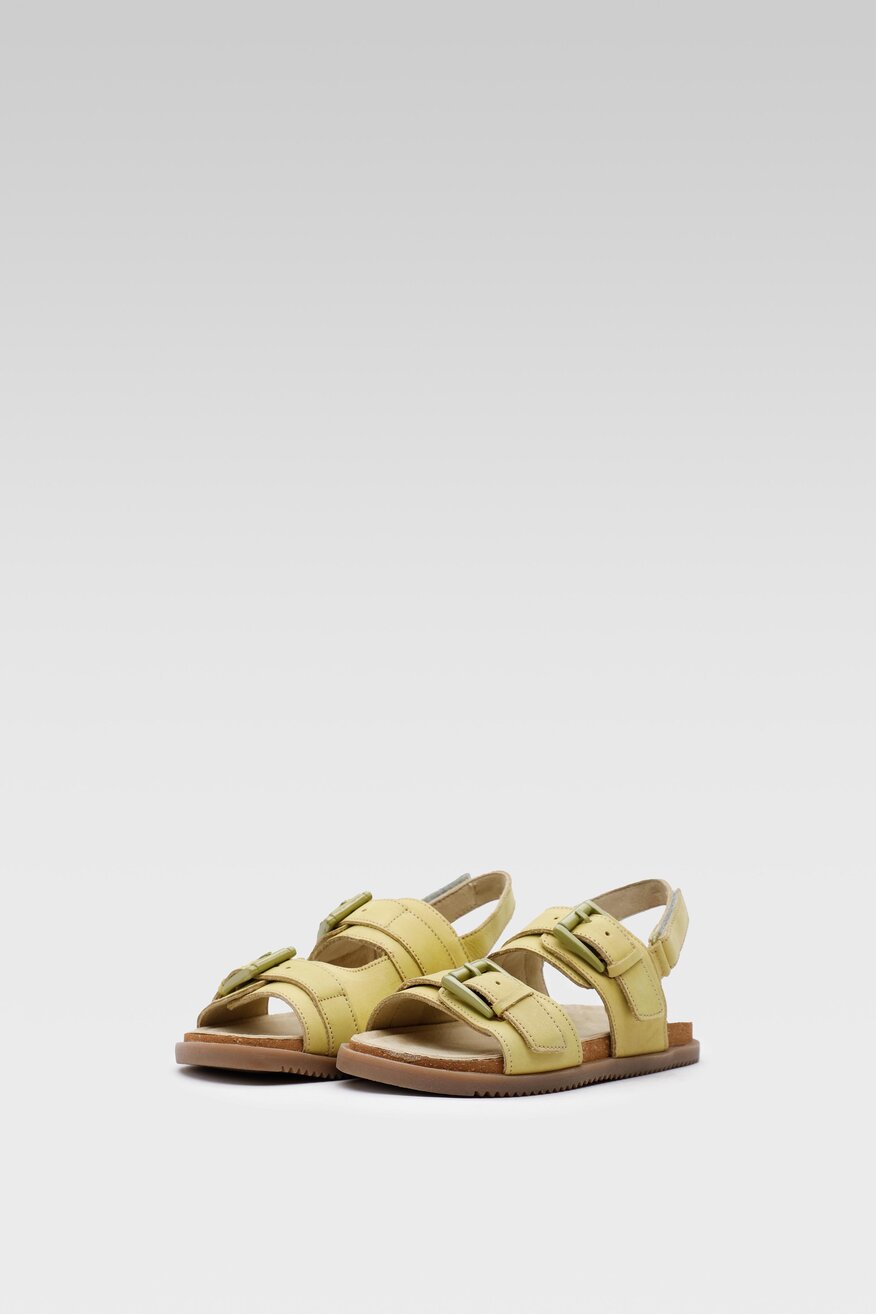 Sandały Olive Tree CI12-PORTA-03 Zielony