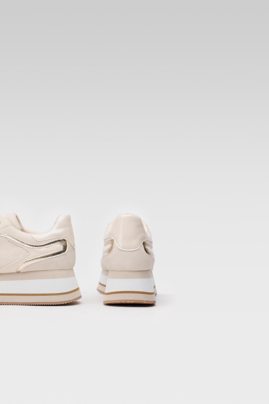 Półbuty Clara Barson HALLIE WS22266-01 Beżowy